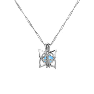 Glowing Butterfly Pendant