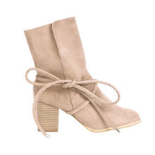 Load image into Gallery viewer, Suede Ankle Boots