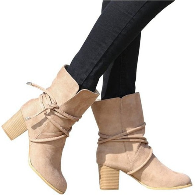 Suede Ankle Boots
