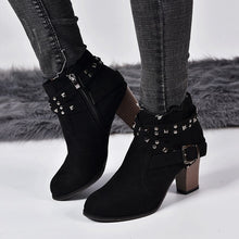 Load image into Gallery viewer, Women&#39;s Ankle Boots Leopard Boots
