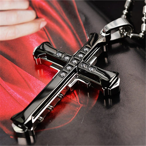 Mens Cross Pendant